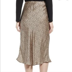 Leith Satin Midi Skirt size S, EUC